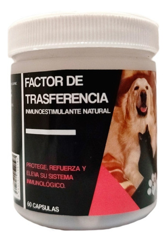 Factor De Trasferencia Imunoestimulante Perros Y Gatos 60pz