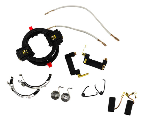 Conjunto De Suporte De Escova De Carbono Substitui Prático