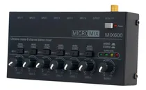 Comprar Xfw1 Mezclador De Audio De 6 Canales Consola De Mezcla De
