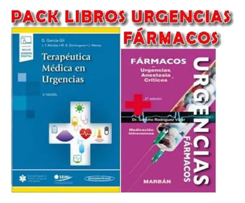 Pack Garcia Terapeutica Medica Urg Y Sancho Farmacos Urgenc