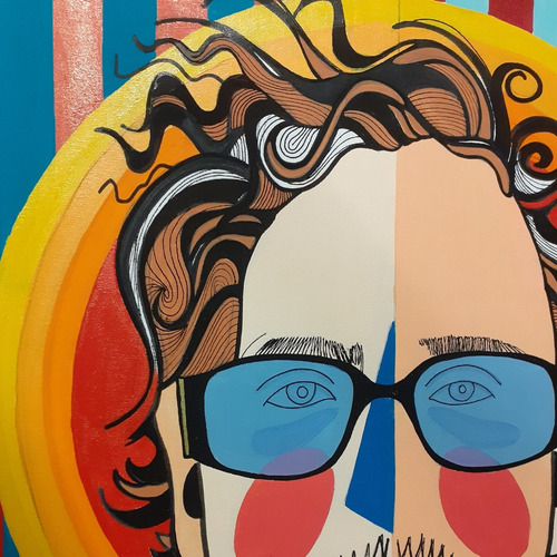 Imagem 2 de 2 de Tela Tim Burton - Artista Plástica Veridiana
