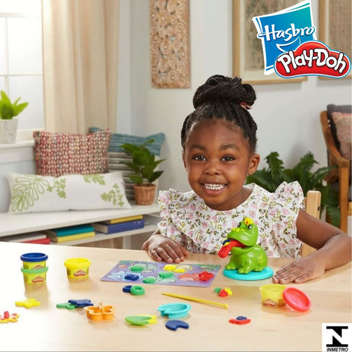 Play Doh Massinha Sapo Frog Um Dia Na Lagoa Hasbro Original
