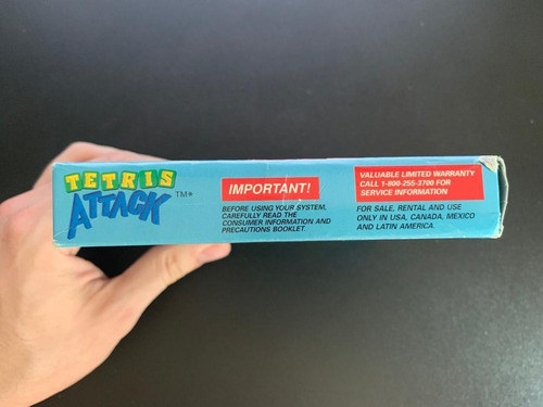 Tetris Attack Game Boy (Usado)