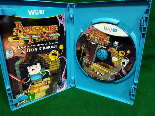 Adventure Time Explore The Dungeon Because Nintendo Wii U (Reacondicionado)