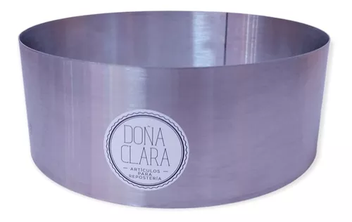 Molde Cintura Redonda Acero 20cm Doña Clara Torta Reposteria