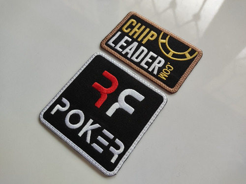 Parche Bordado Chip Leader Com Poker Rf Juegos De Mesa
