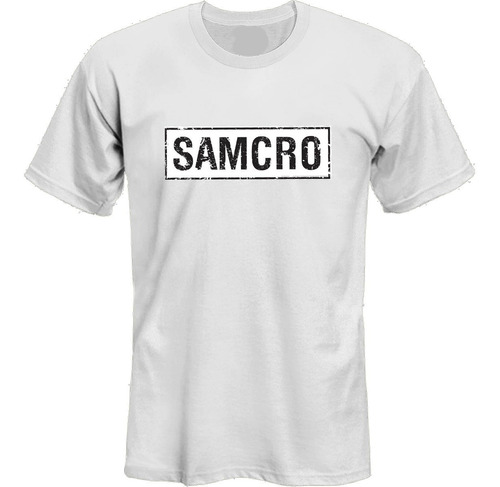 Remeras Sons Of Anarchy Samcro Blanca *mr Korneforos*