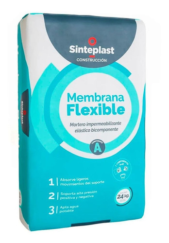 Membrana Flexible Sinteplast Elastica Componente B 8kg