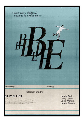Cuadro Poster Premium 33x48cm Billy Elliot