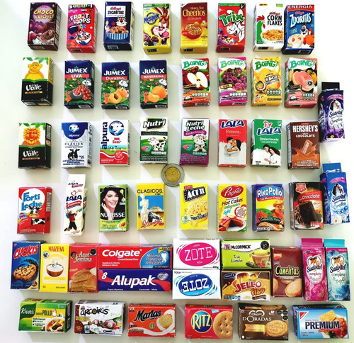 150 Accesorios Del Supermercado Coleccion Completa Tienda