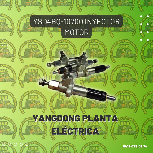 Ysd4bq-10700 Inyector Motor Yangdong Planta Eléctrica