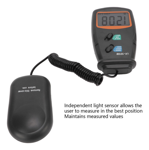 Medidor De Iluminancia Digital Lx1010b Led Multifunción Para