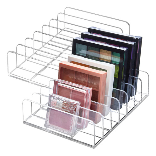 Organizador De Maquillaje Tuzazo, Paleta Acrílica De Sombras