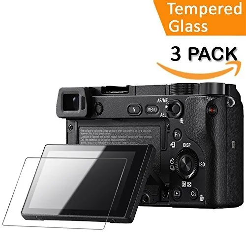 Vidrio protector de pantalla para Sony A6000//A6300//A6500 Shatterproof Ultra Delgada