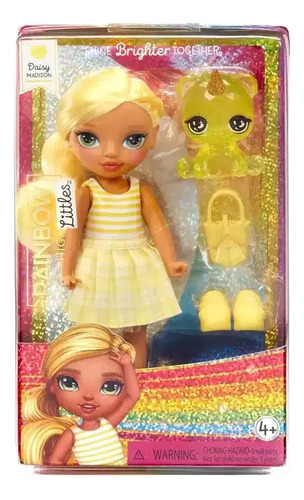 Rainbow High 531227 Muñeca Wabro 15cm Little Sister Daisy