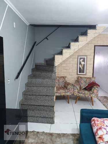 Imagem 4 de 21 de Imob01 - Sobrado 137 M² - Venda - 3 Dormitórios - Jardim Via Anchieta - São Bernardo Do Campo/sp - So0557