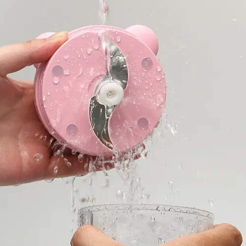 Imagen 6 de 6 de Picador De Ajo Prensador Moledor Ajo Verduras Eléctrico Usb