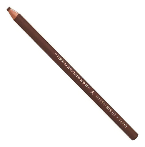 Lápis Dermatográfico Mitsubishi 7600 Marrom