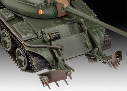 T-55a/am With Kmt-6/emt-5 - 1/72 Kit P/ Montar Revell 03328
