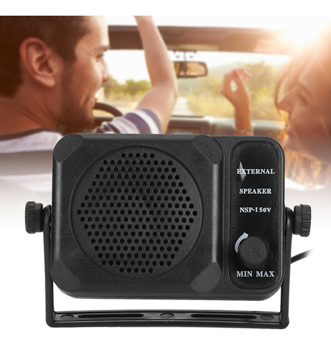 Mini Bocina Externo Nsp150v Radio De 2 Vías Cb Hf Vhf Uhf