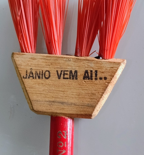 Janio Quadros U.d.n. Antigo Lápis Vassourinha Campanha 1960