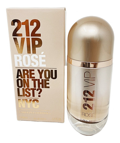 Carolina Herrera 212 Vip Rosé Eau De Parfum 80 ml Para Mujer