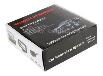 Monitor Vehiculo Lcd Color Pantalla 5 Tft Seguridad