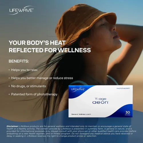 Patches Lifewave Y-age Aeon 30 Patches 12-hour Wear | MercadoLivre