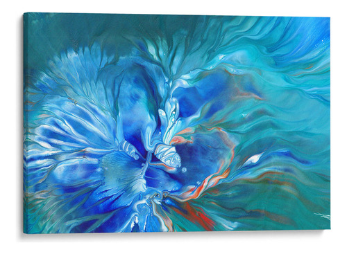 Canvas Lab Cuadro Al Fondo De La Laguna 180x120