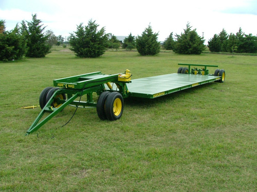 Tráiler Carretón Hidráulico - Para Transporte Y Uso Rural