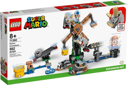 Lego Super Mario Expansión Set Derribo De Reznor 862 Piezas