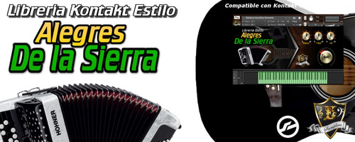 Librería Kontakt Estilo Alegres De La Sierra.