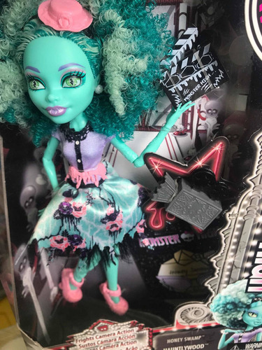Mattel Monster High Honey Swamp Frights Camera Action
