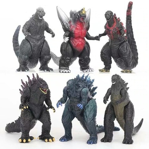 8 Juguetes De Combate De Dinosaurios Godzilla