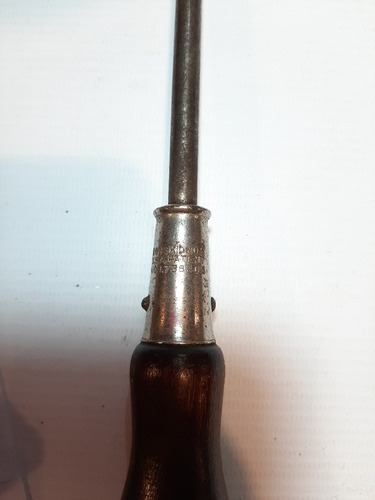 Imagen 2 de 3 de Antiguo Destornillador Made In Usa Decada Del 40/50 Ro 807