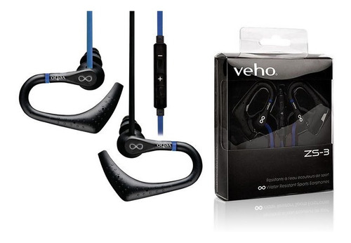 Imagen 1 de 2 de Audífonos Sport Veho Zs-3
