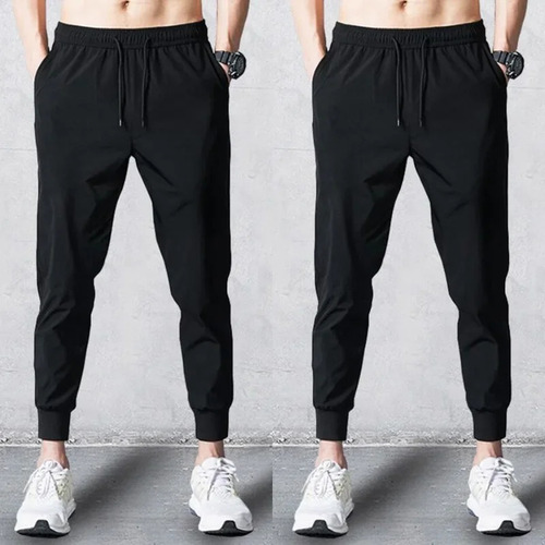 Pantalones Casuales Deportivos Holgados De Talla Grande Para