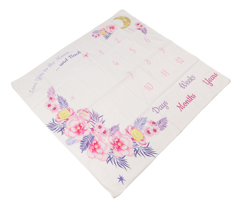 Manta Baby Monthly Milestone, Innovadora Y Decorativa