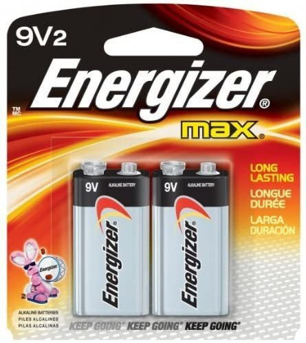 Baterias Energizer De 9 V Alcalinas Premium 2 Unidades