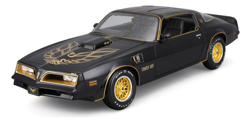 Maisto Auto Pontiac Firebird Trans Am 1978 A Escala 1:18 Color Negro