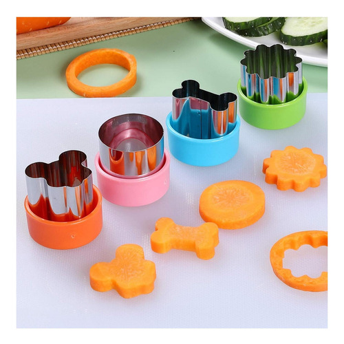 24 Pcs Formas De Cortador De Vegetales Conjuntos De De De 20