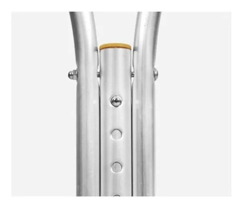 Par Muletas Anatómicas De Aluminio Ortopédica Regulables