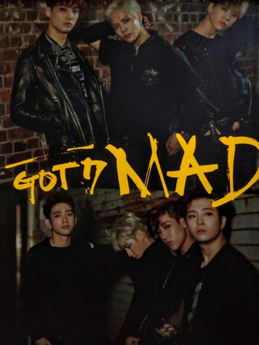 Got7 - Poster Mad Ver B Official Original Kpop