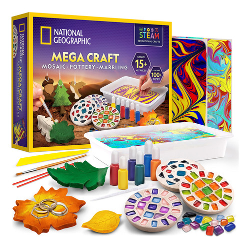 Kit De Manualidades National Geographic Mega Kids De 8 A 12