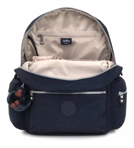 Mochila Kipling Ezra True Blue Tonal Cuotas sin inter s