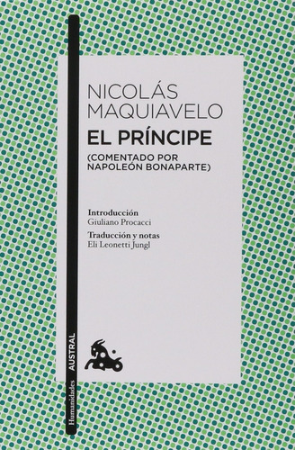 Libro El Principe - Nicolás Maquiavelo - Original