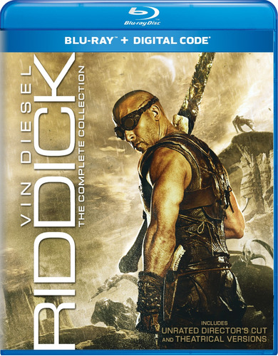 Riddick The Complete Collection Bluray Original Sellado New