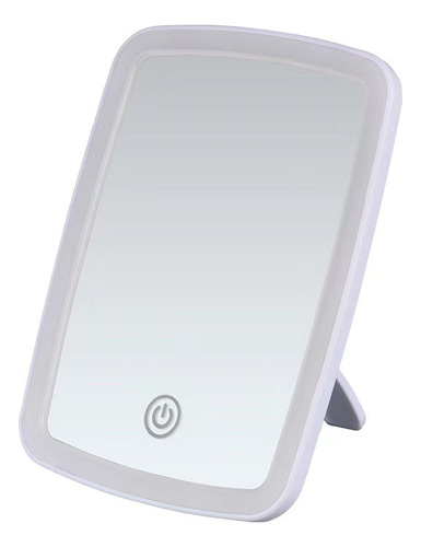 Espejo De Maquillaje Luz Led De 3 Nivele Recargable Usb
