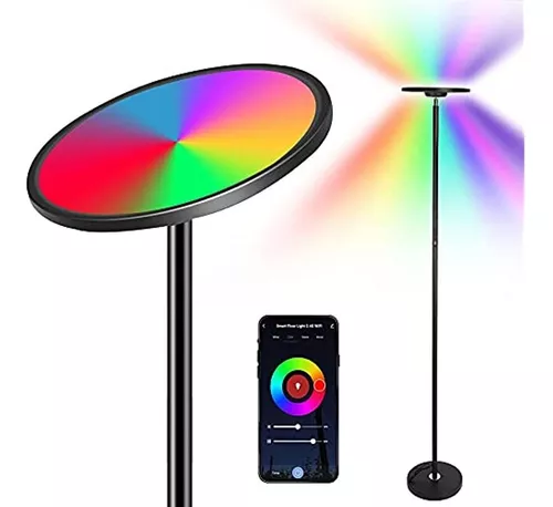 Lámpara LED de pie 16 colores