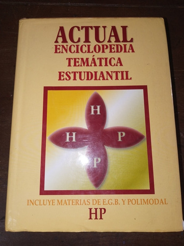 Enciclopedia Actual Temática Estudiantil 2000 Editorial Hp